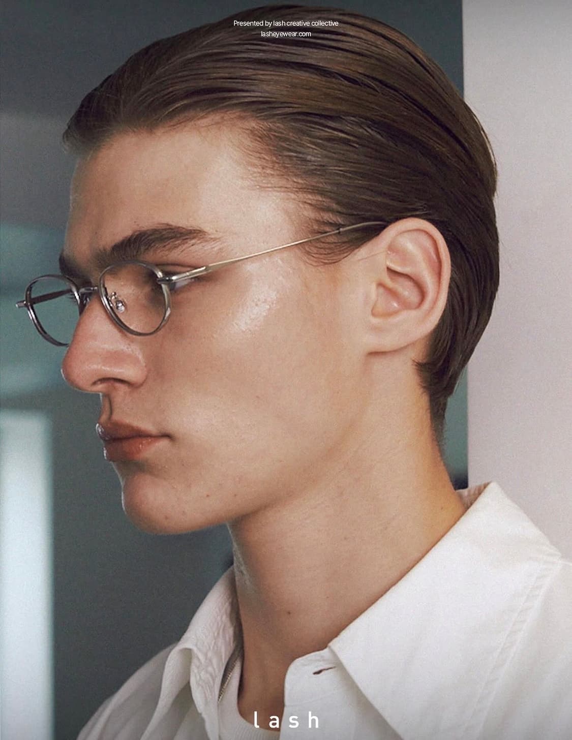 LASH 긱시크 오벌형 안경 상품이미지1
