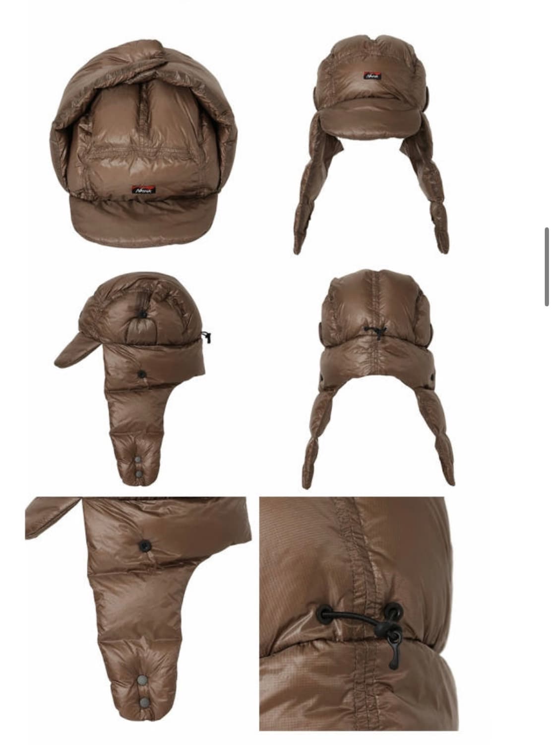 nanga 마운틴 패디드 이어플랩 캡 상품이미지2