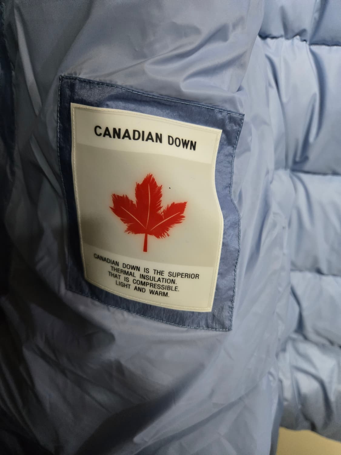 블랙야크 엄청가벼운  여성 부스터 다운 롱패딩 100 블루 상품이미지7