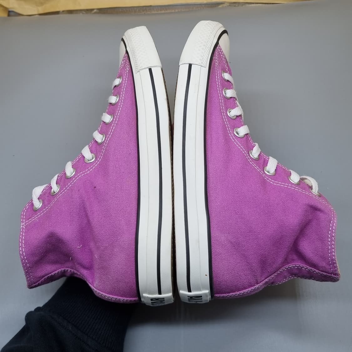 컨버스 척테일러 퍼플 남성하이탑 260 상품이미지5