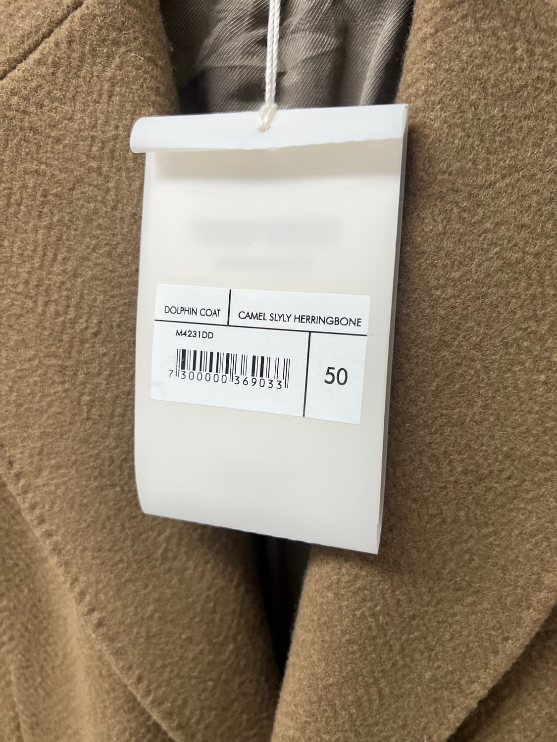 아워레가시/Our Legacy 돌핀코트 카멜 헤링본 23FW/50(L) 상품이미지4