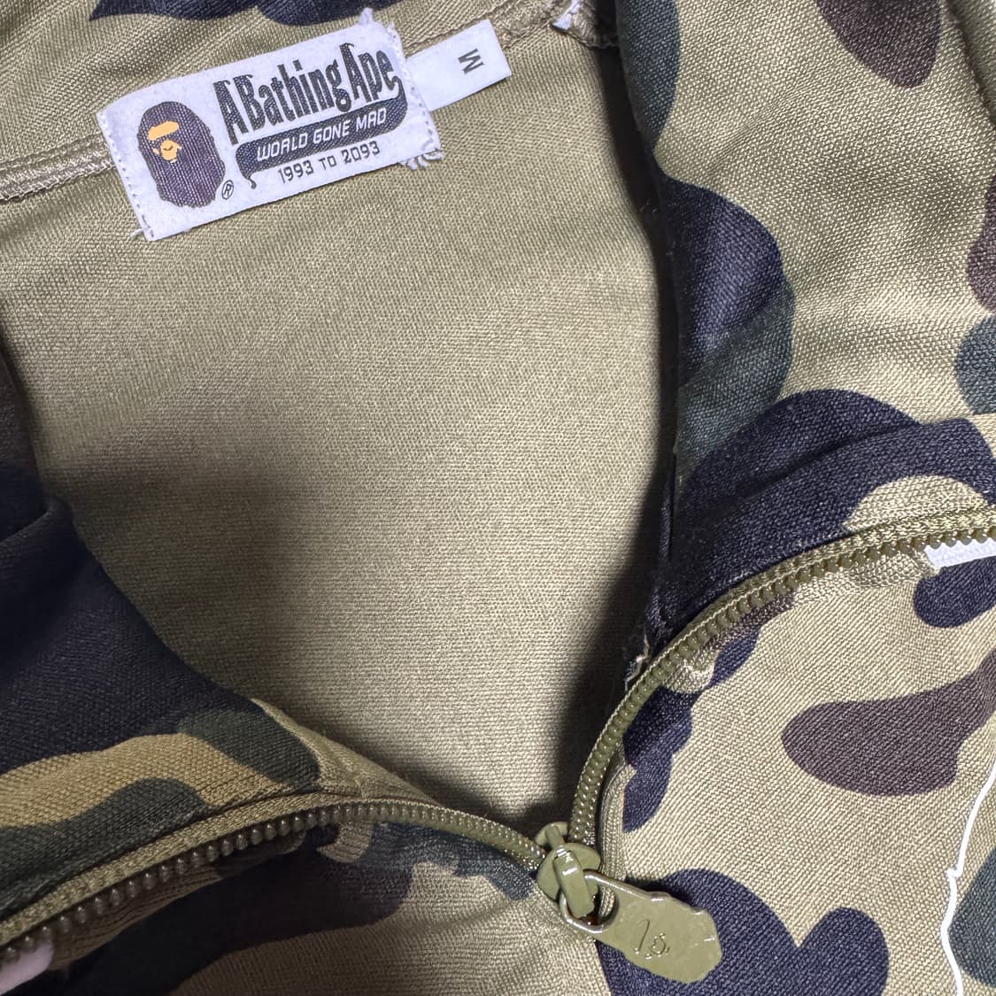 베이프 카모 녹계 사루 저지 트랙탑 상품이미지4