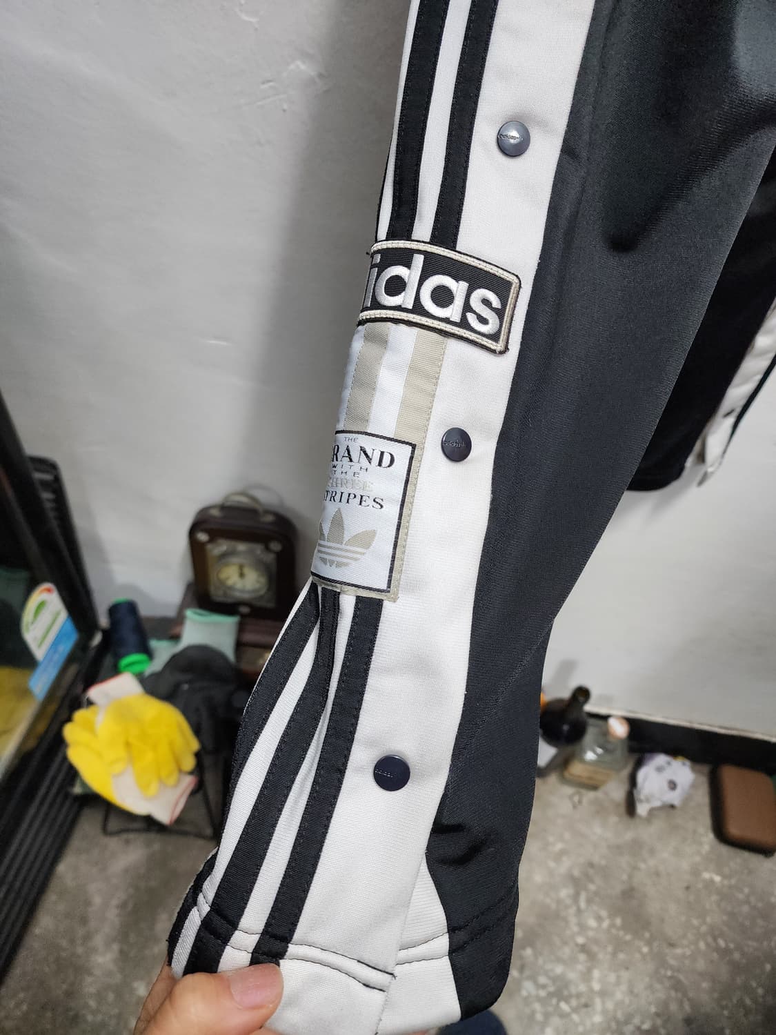 아디다스 아디브레이크 똑딱이단추 트랙팬츠 상품이미지3