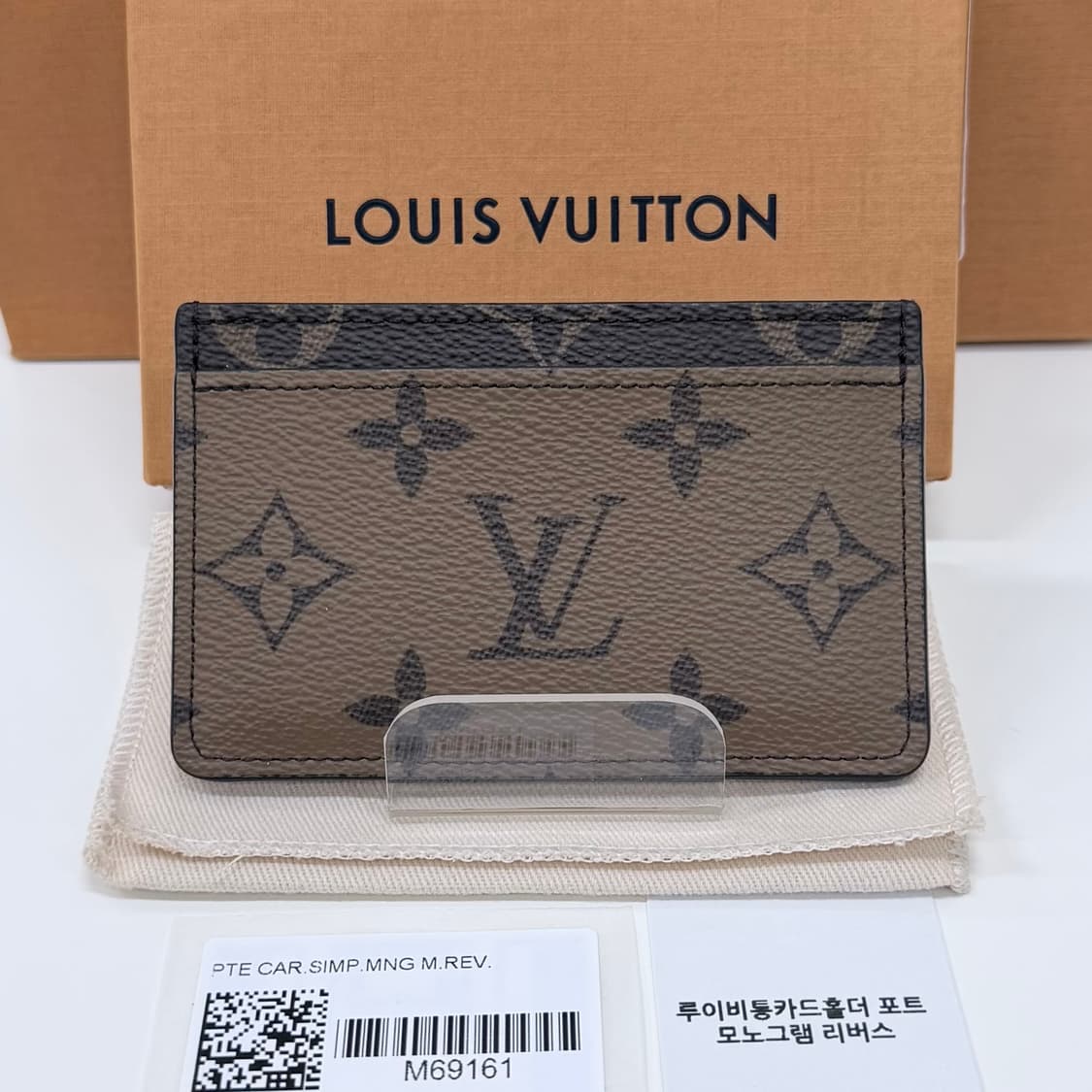 [S+급/OS] 루이비통 모노그램 리버스 여성 카드지갑 상품이미지2