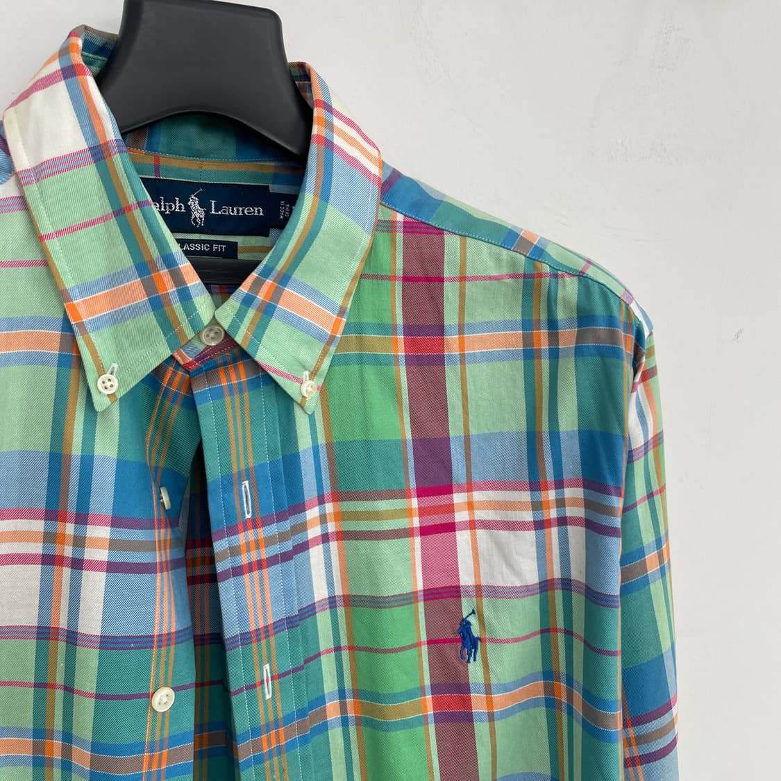 폴로 랄프로렌 체크 셔츠 상품이미지3