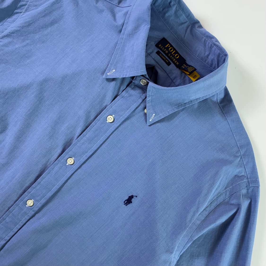 Polo 폴로 랄프로렌 신형 소라 솔리드 셔츠 상품이미지3