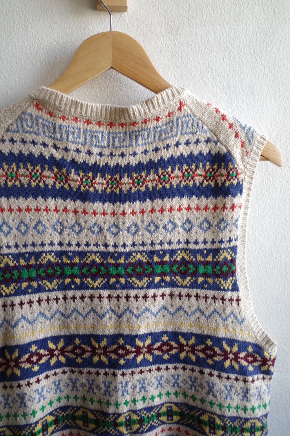 폴로 페어아일 니트 조끼 상품이미지6