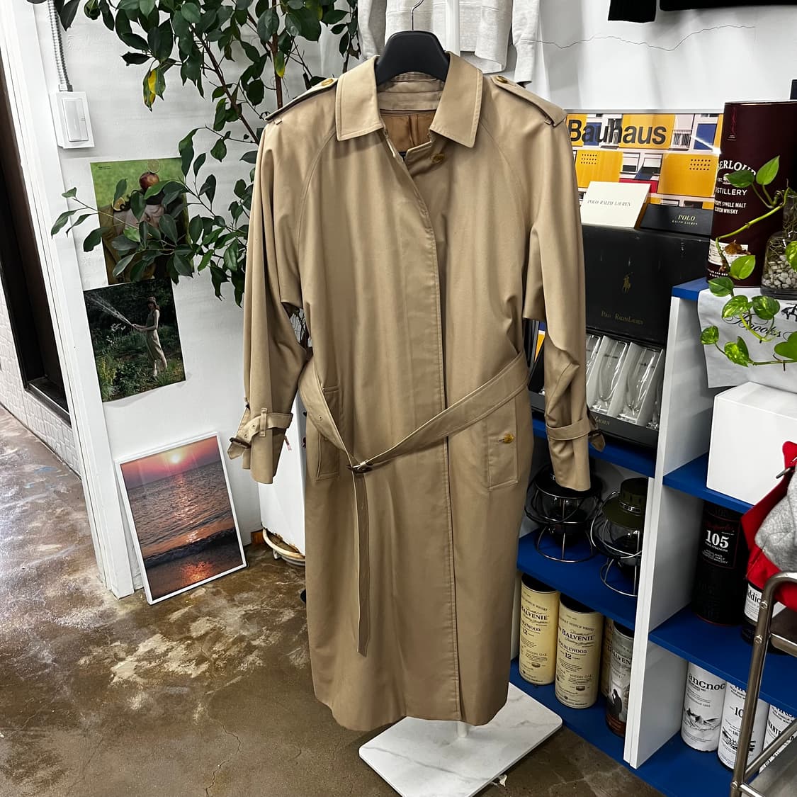 버버리 싱글 벨티드 트렌치코트 48S 상품이미지1