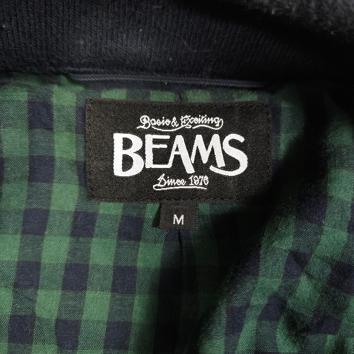 빔즈 네이비 스윙톱 자켓 상품이미지3