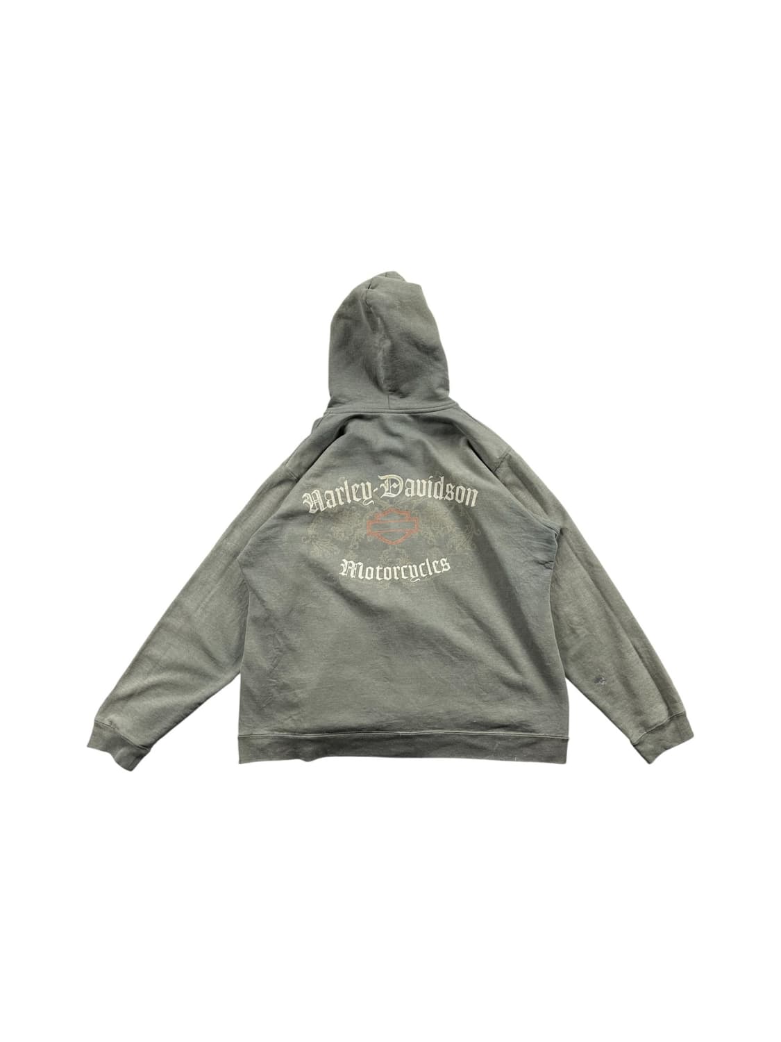 할리 데이비슨 카키 컬러 후드집업 상품이미지7