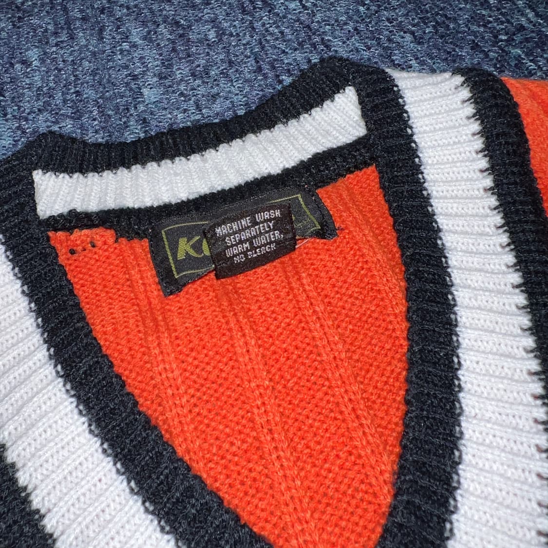 빈티지 90s NO LIMIT Records 니트 베스트 상품이미지6