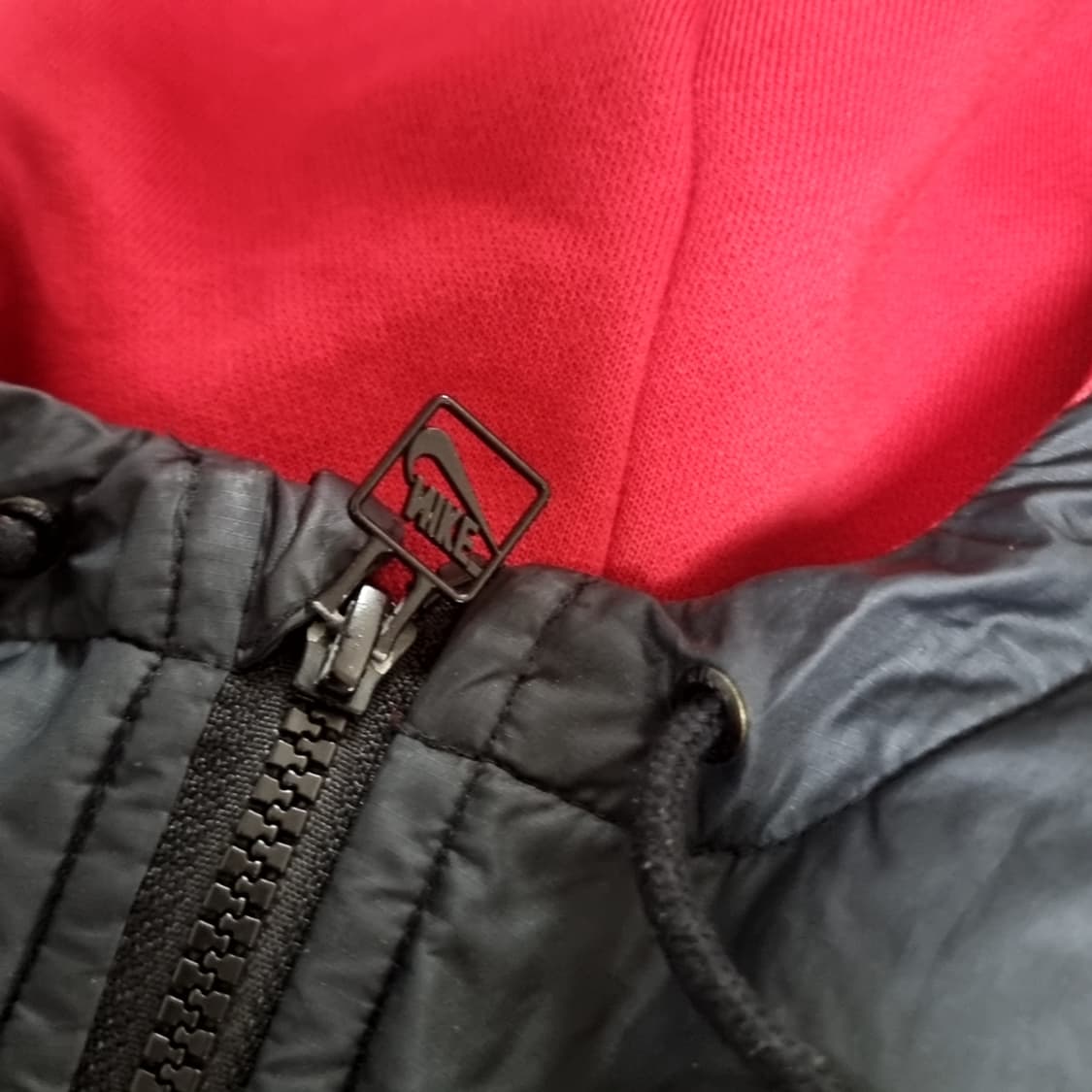 빈티지 나이키 후드집업 레드/블랙(105-110) 상품이미지5