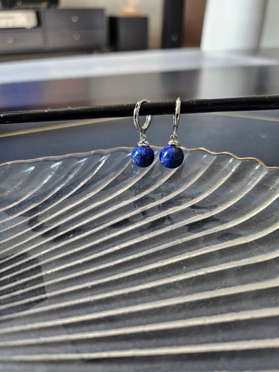 라피스라줄리 귀걸이 상품이미지2