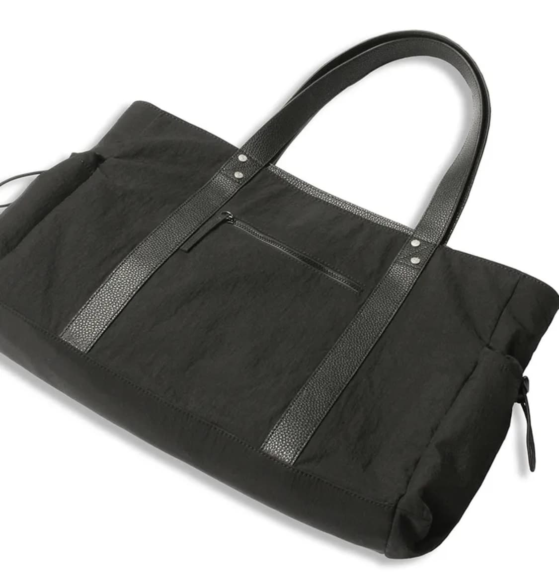 도프제이슨 레더 핸들 보스턴백 BLACK 상품이미지1