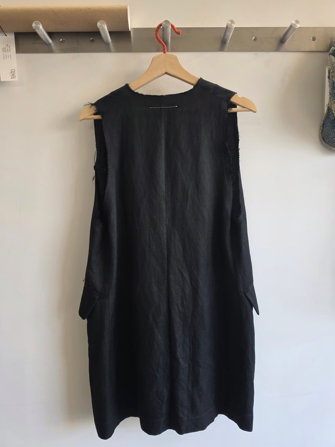 MM6 로우 컷 슬리브리스 숏 코트 상품이미지9