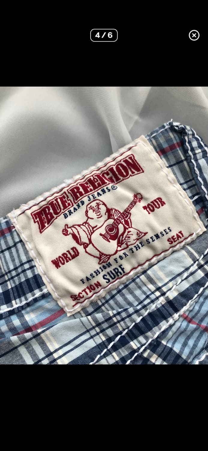 트루릴리젼 서프 체크 하프 팬츠 상품이미지4