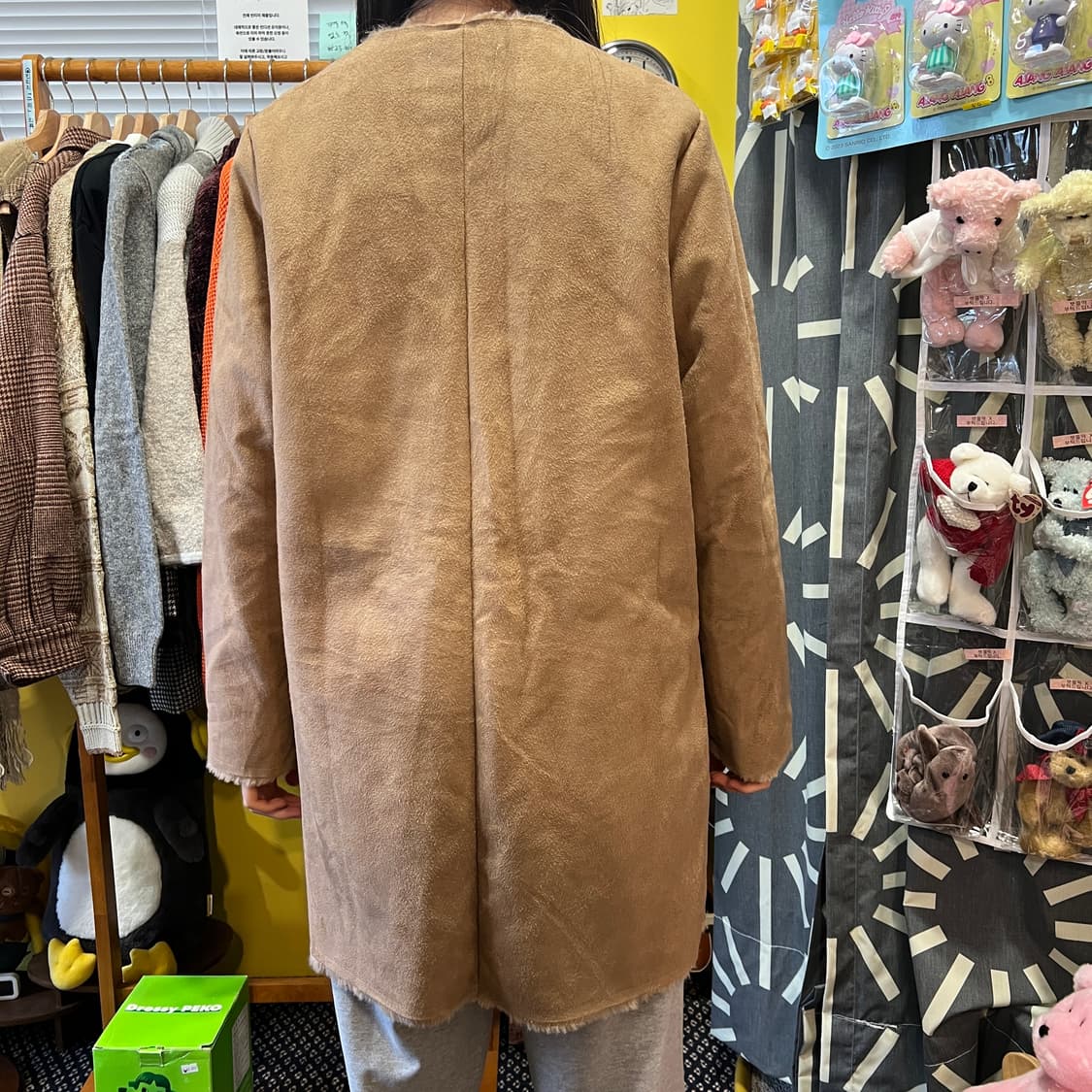[Japanese Vintage] 올리브데올리브 무스탕 coat 상품이미지4