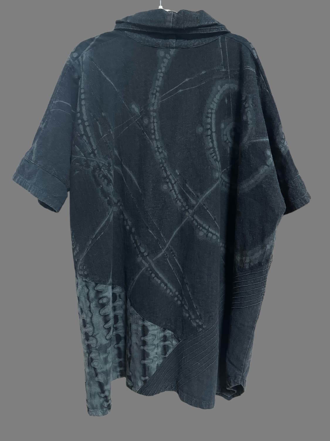 빈티지 말라이카 하이넥 반팔 원피스 상품이미지2