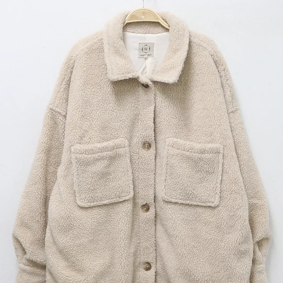 사만사모스2 후리스 롱 코트 61108 상품이미지3