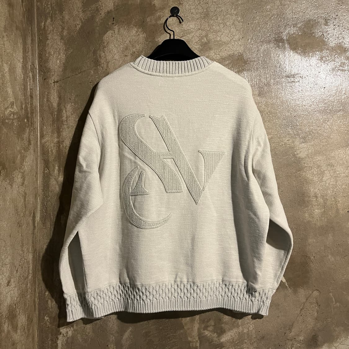 시스템 라운드 니트 상품이미지4