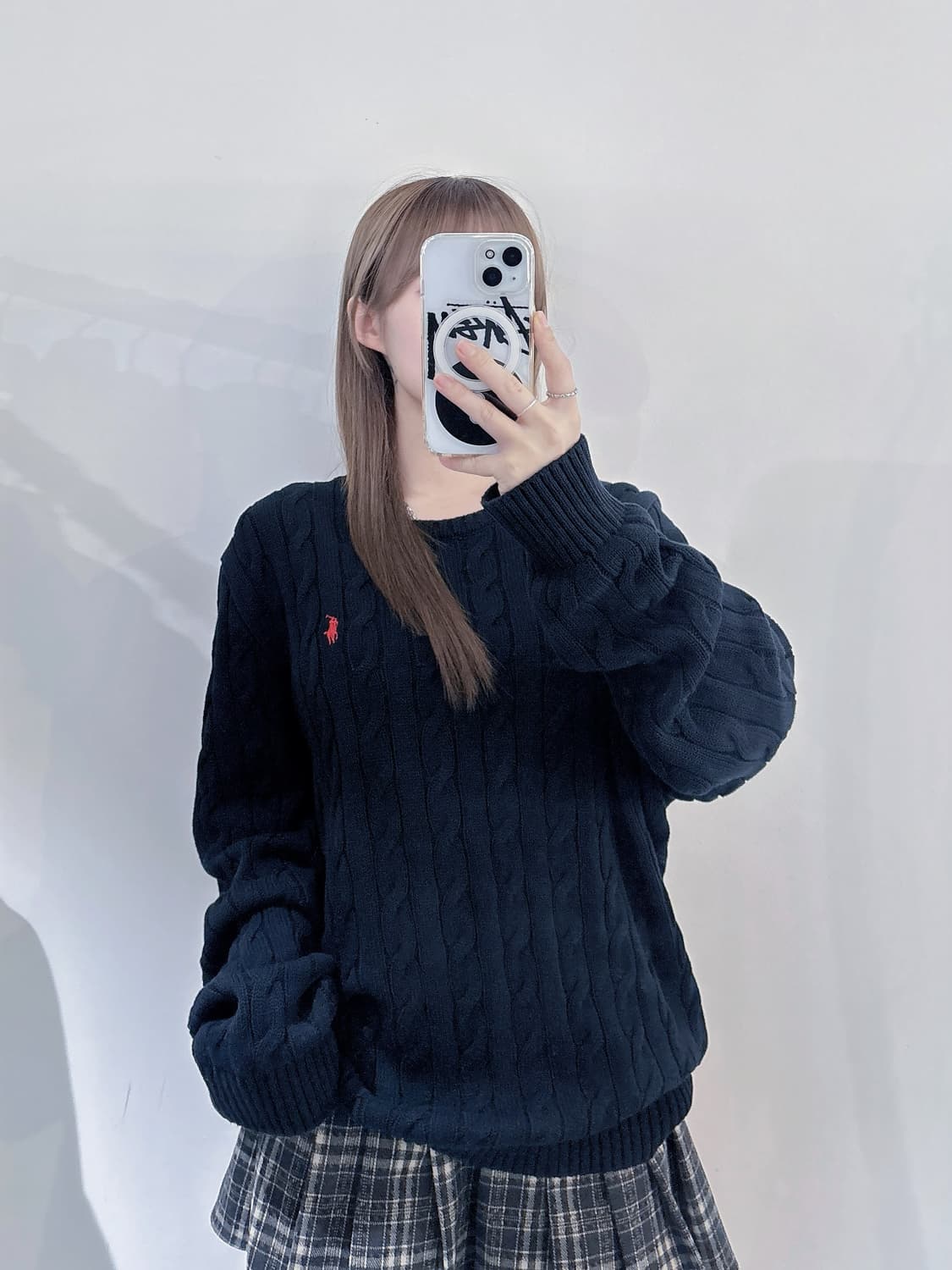 폴로랄프로렌 레드포니 블랙 케이블 니트 상품이미지2