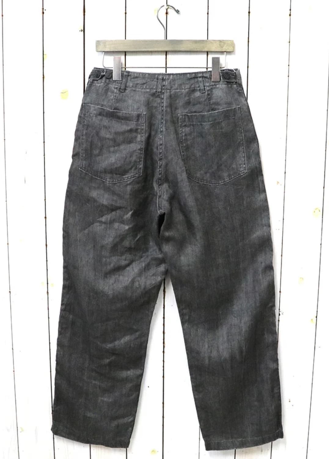 오어슬로우 orSlow SUMI DYED LINEN 썸머 퍼티그 팬츠 상품이미지4
