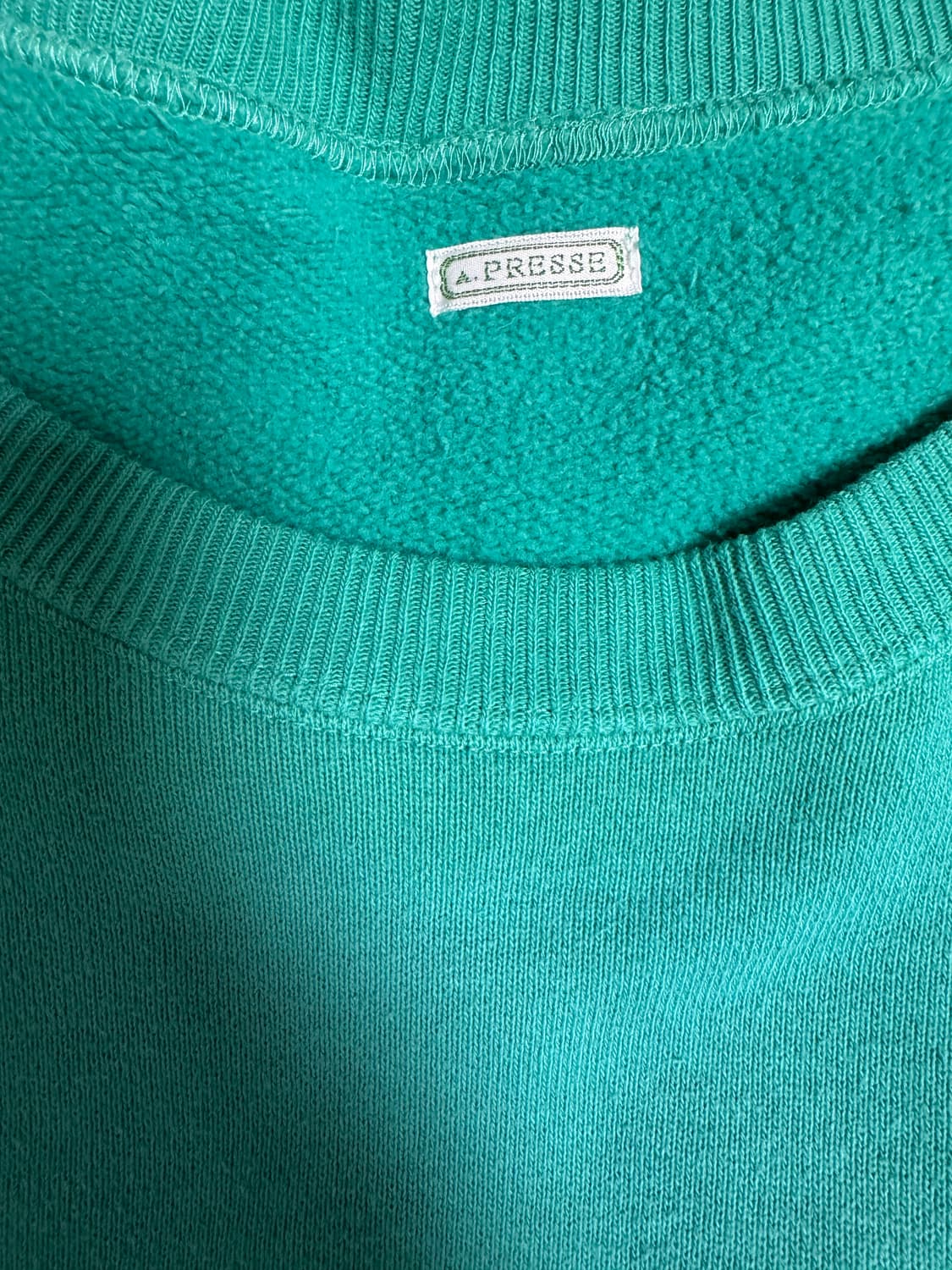 [5] 아프레쎄 빈티지 스웻트셔츠 그린 상품이미지2