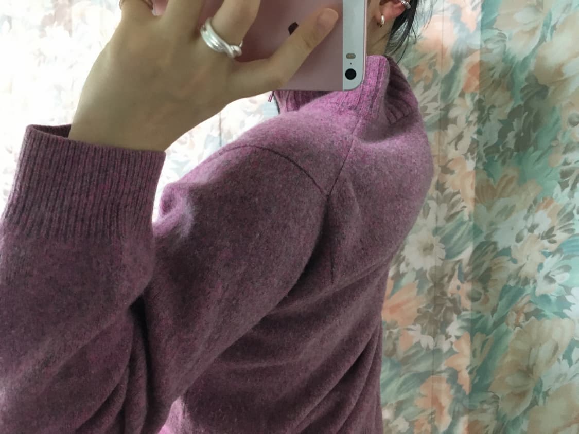 Lacoste vintage pink knitwear 상품이미지2