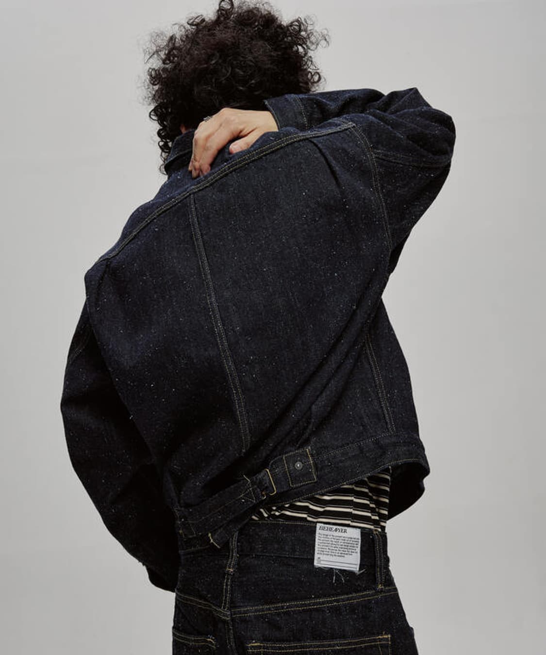 비헤비어 TYPE-1 SELVEDGE NEP DENIM JACKET 상품이미지8