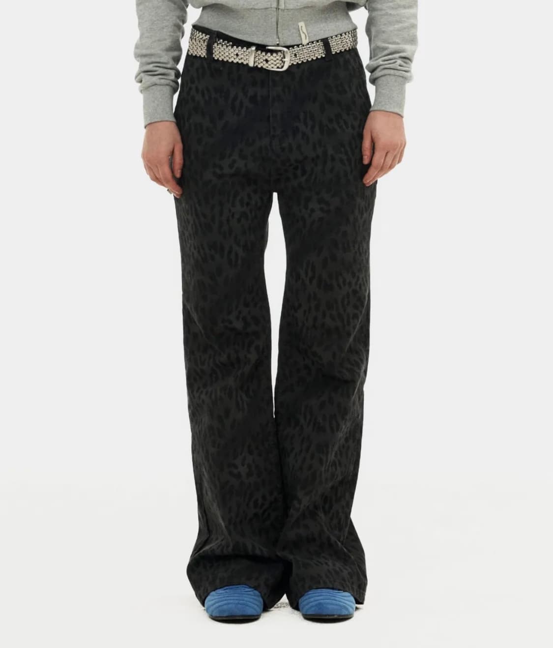 레오파드 부츠컷 신치백 팬츠 상품이미지1