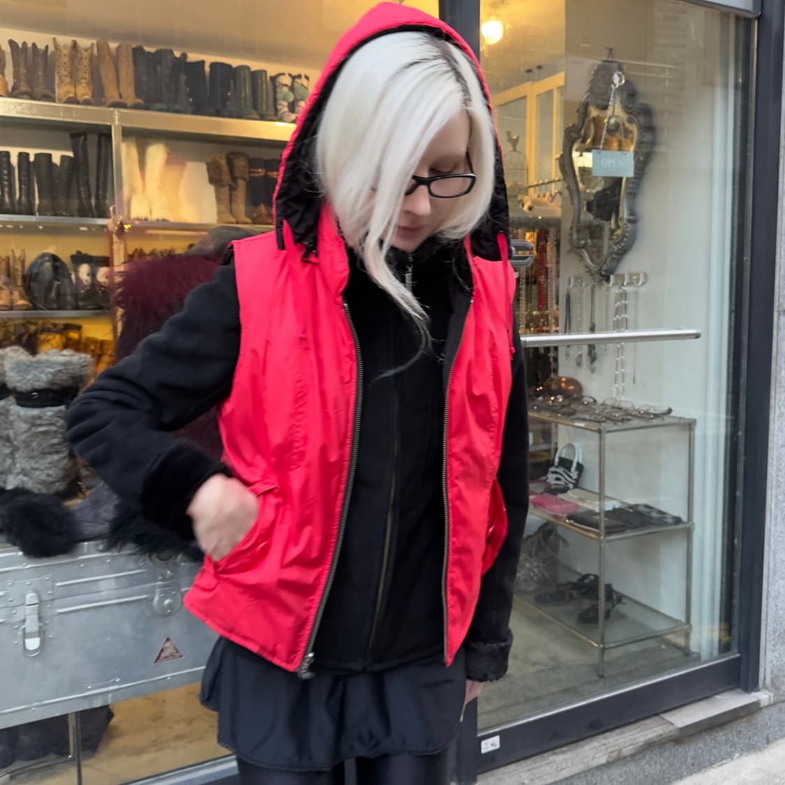 2007 빈티지 할리데이비슨 트라이벌 패딩 베스트 상품이미지8