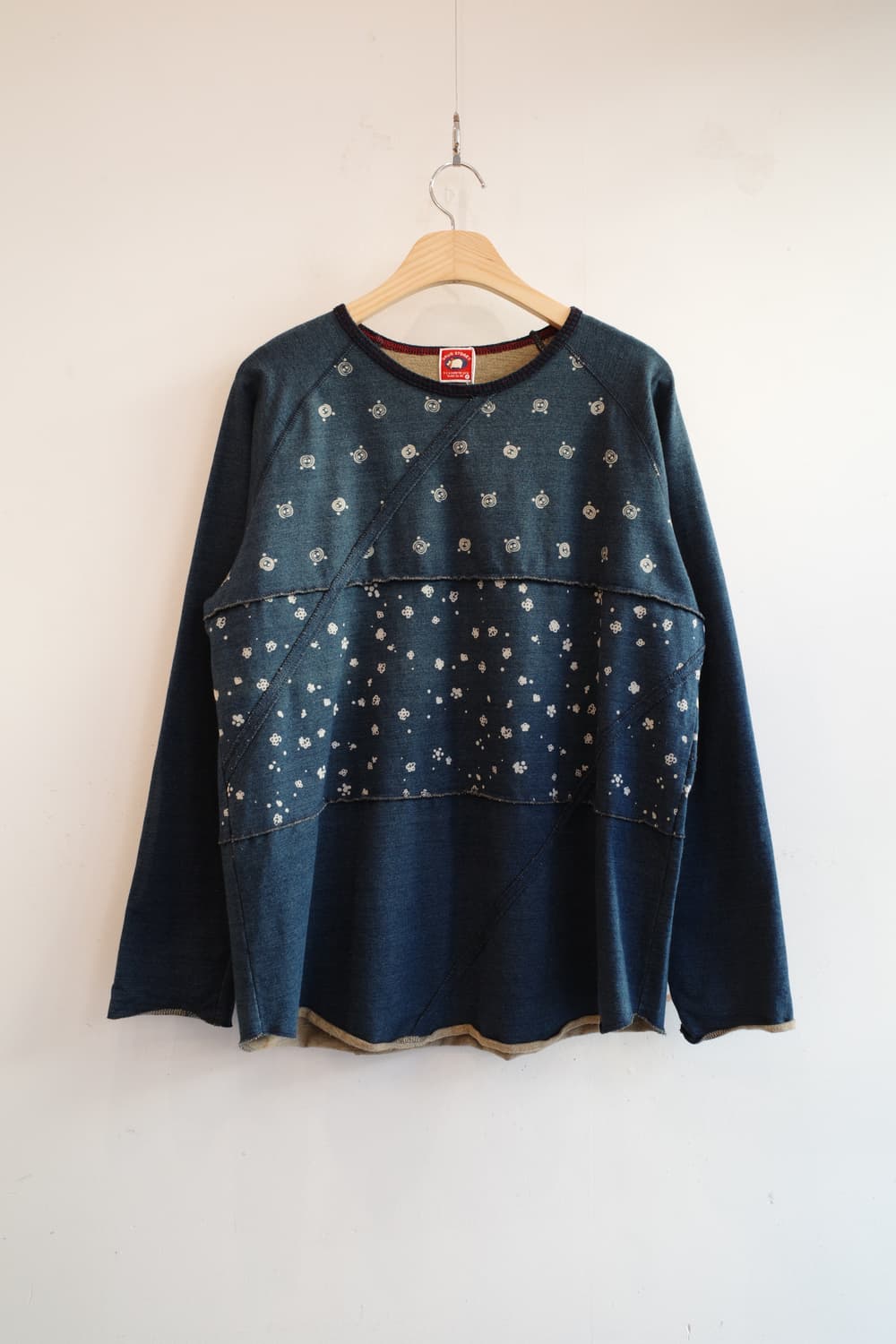 DRUG STORES 패치워크 롱슬리브 상품이미지1