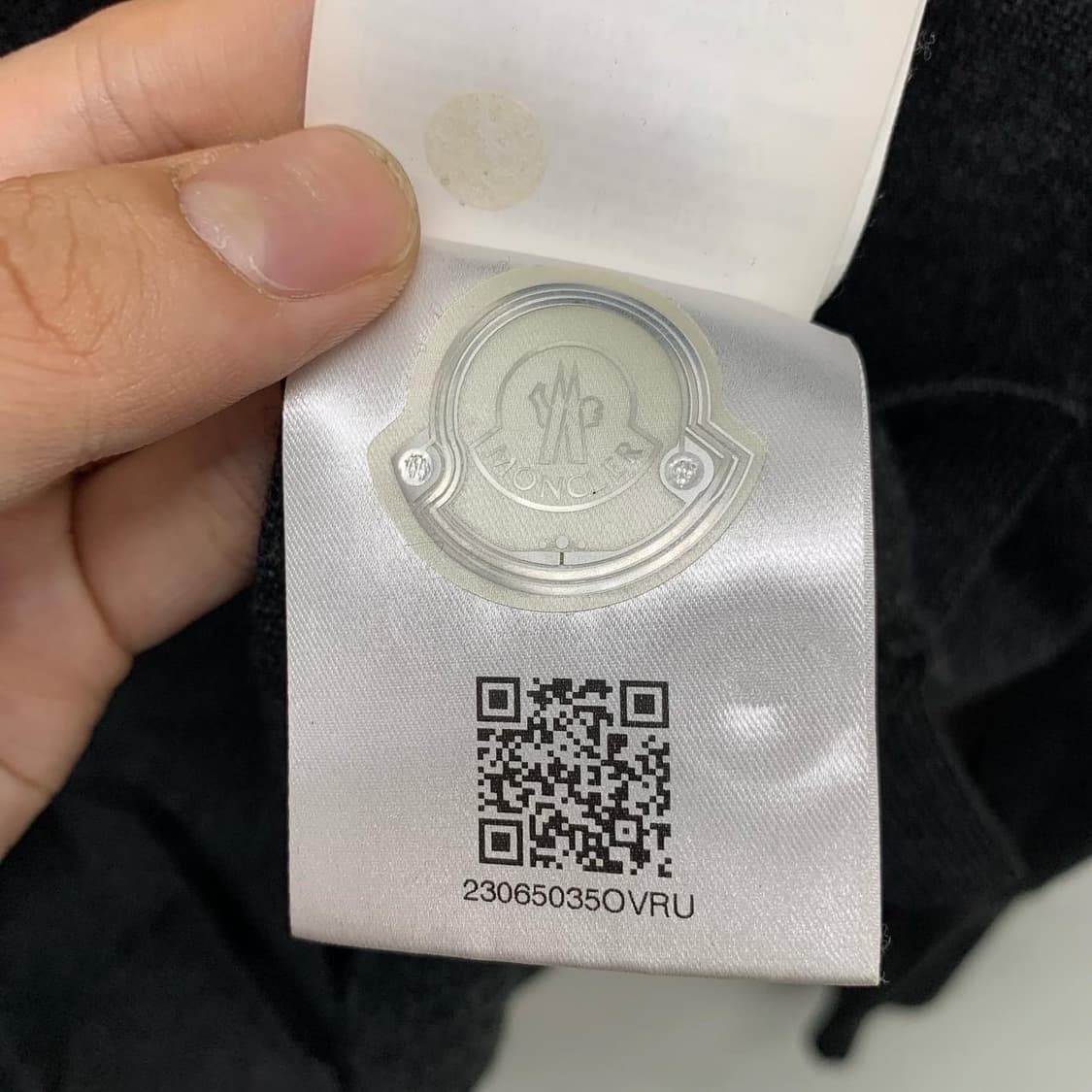 몽클레어 챠콜 울 라운드 가디건  상품이미지8