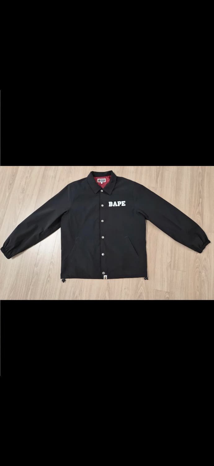 베이프 코치 자켓 블랙 S 상품이미지2