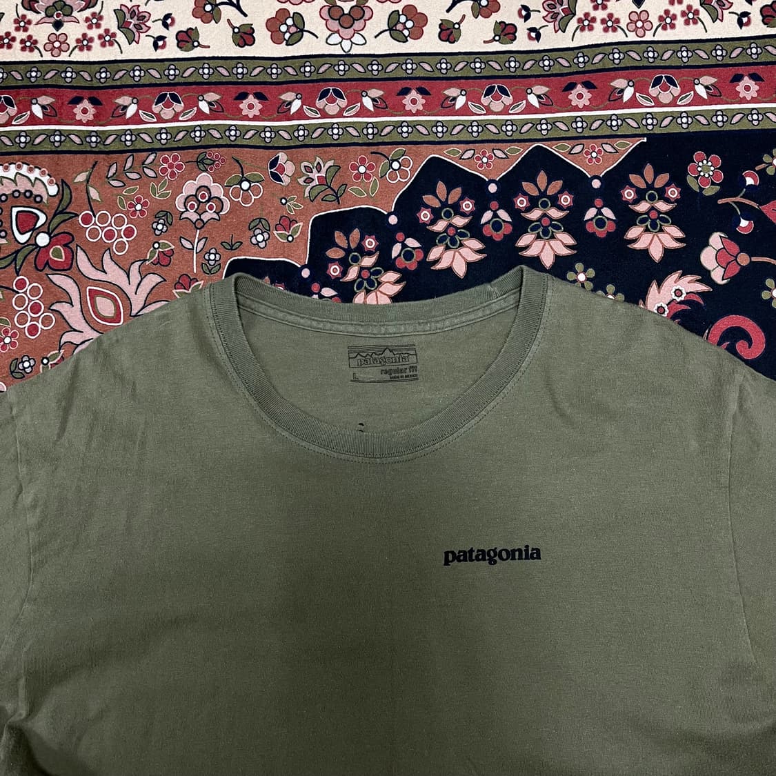 파타고니아 P-6 로고 리스폰시빌리티 반팔티 L/100 상품이미지4