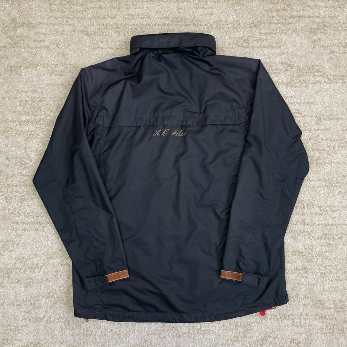 [105] 00s 아디다스 AC MILAN 로쏘네리 바람막이 윈드브레이커 상품이미지5