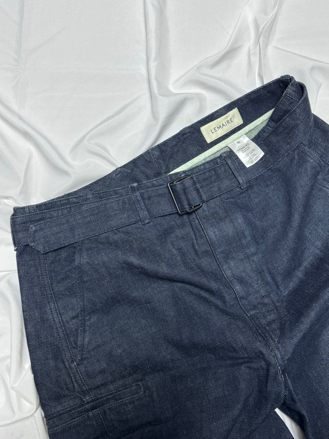 르메르 트위스트 벨티드 데님 인디고 50 상품이미지1