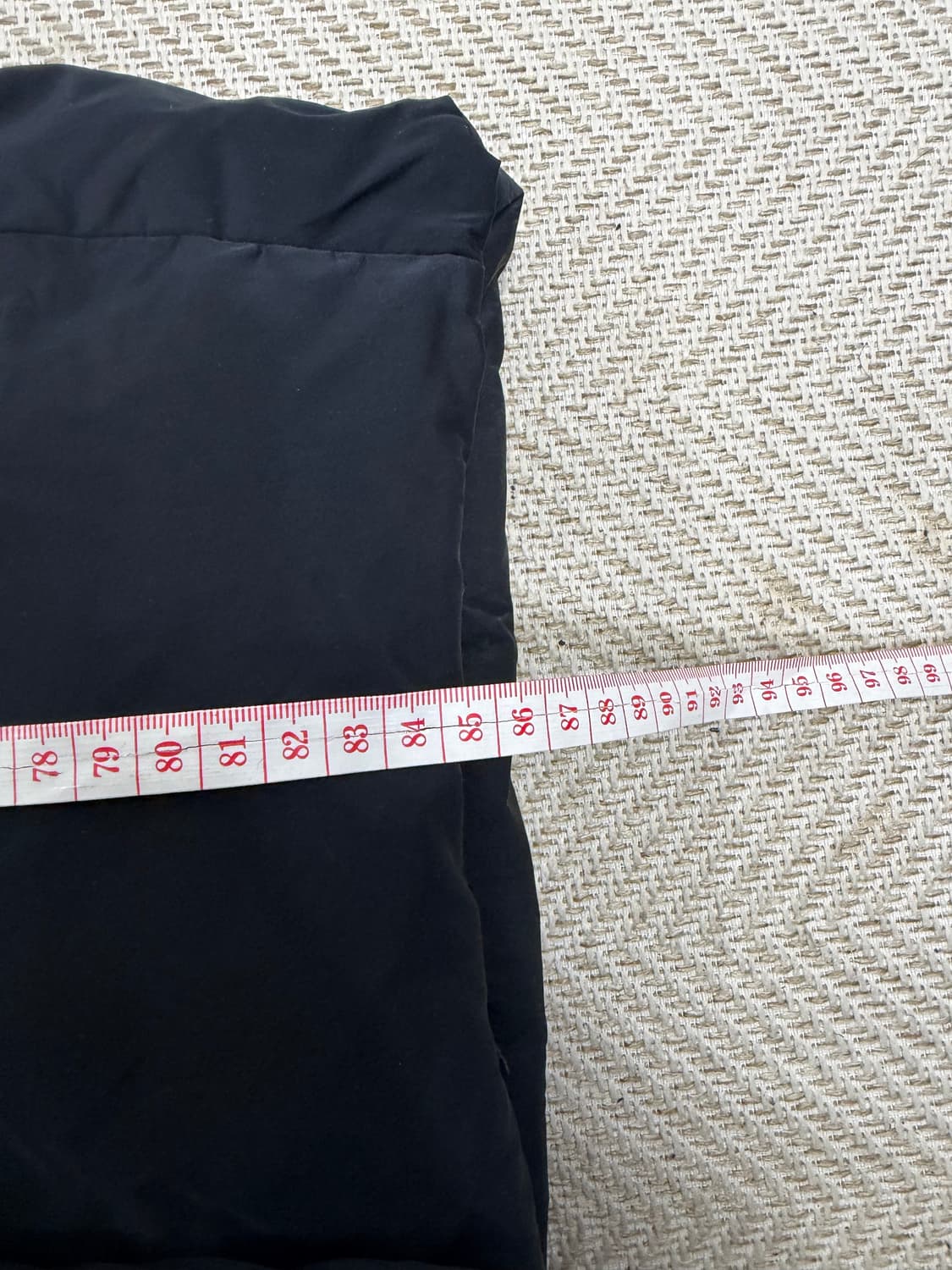 정품) LANVIN 랑방 한섬 블랙 구스패딩 82 상품이미지10