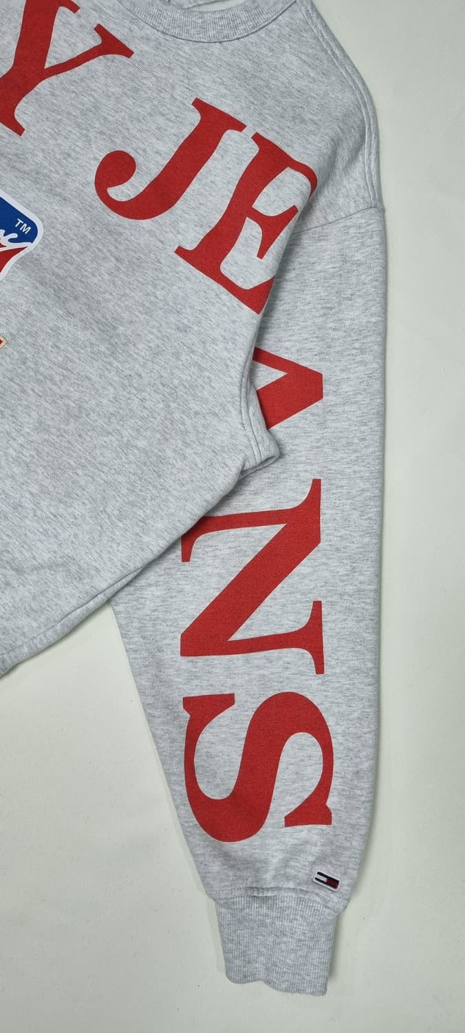 타미힐피거  진 레터링 맨투맨 S _ 공용, 여성추천 상품이미지4