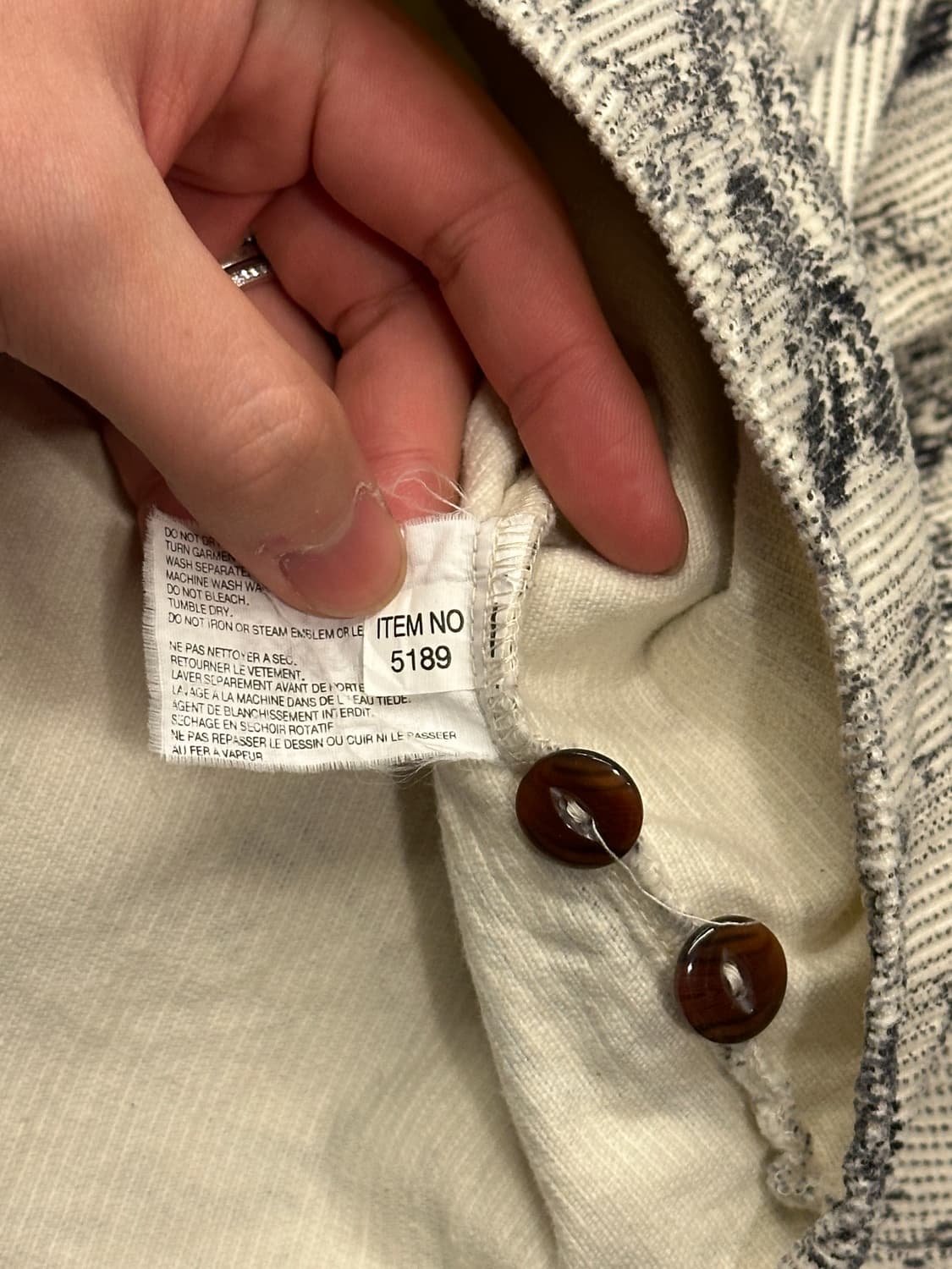 90s Eddie Bauer 에디 바우어 플로럴 셔츠 S 상품이미지6