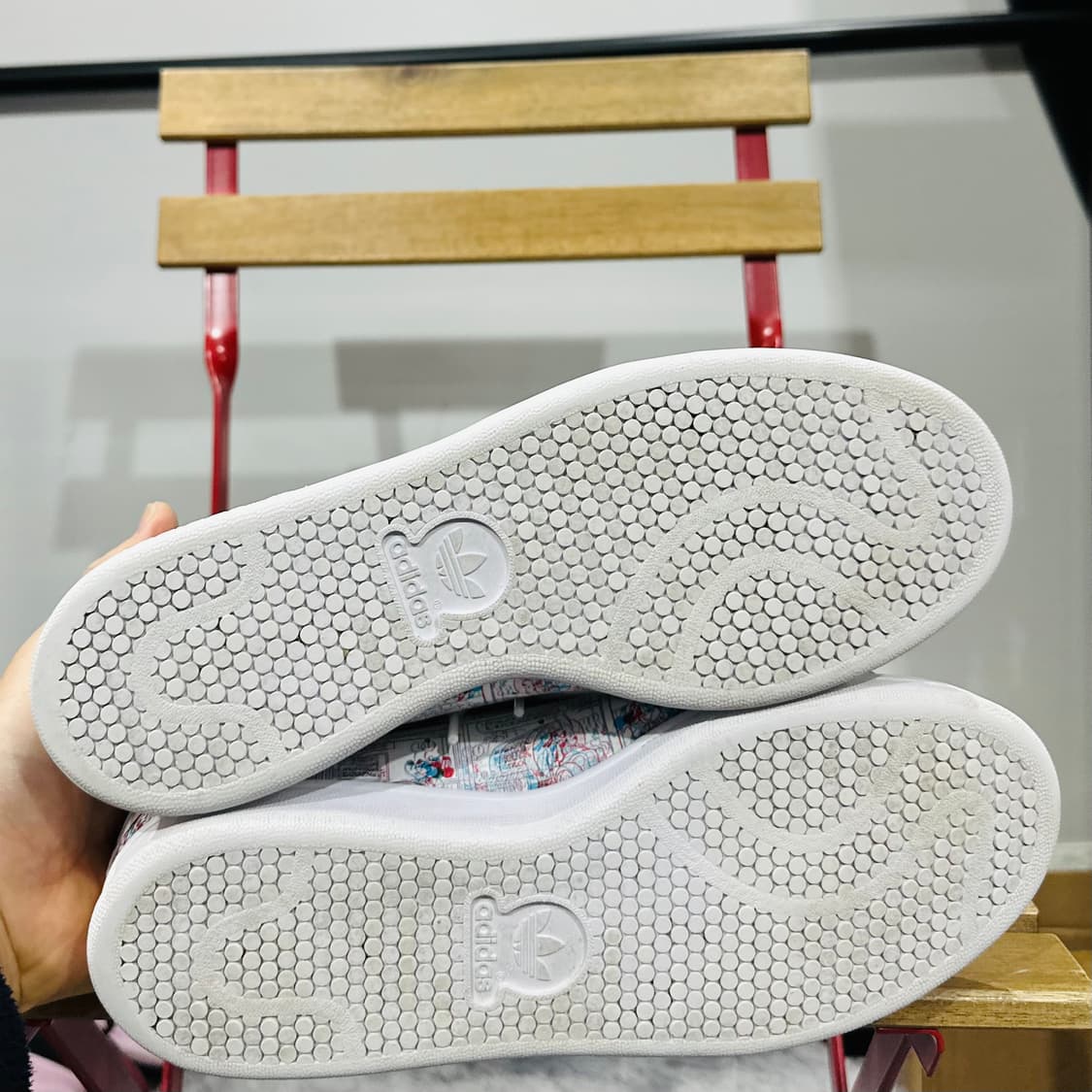 255) 아디다스 운동화 남성 남자 신발 스탠스미스 미키마우스 3D 상품이미지6