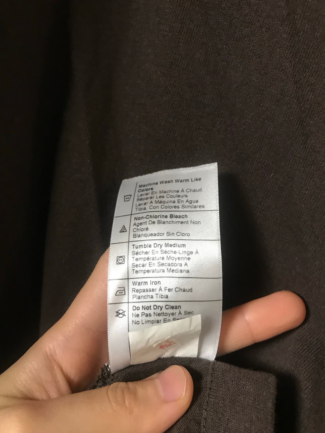 칼하트 롱슬리브 다크브라운 상품이미지5