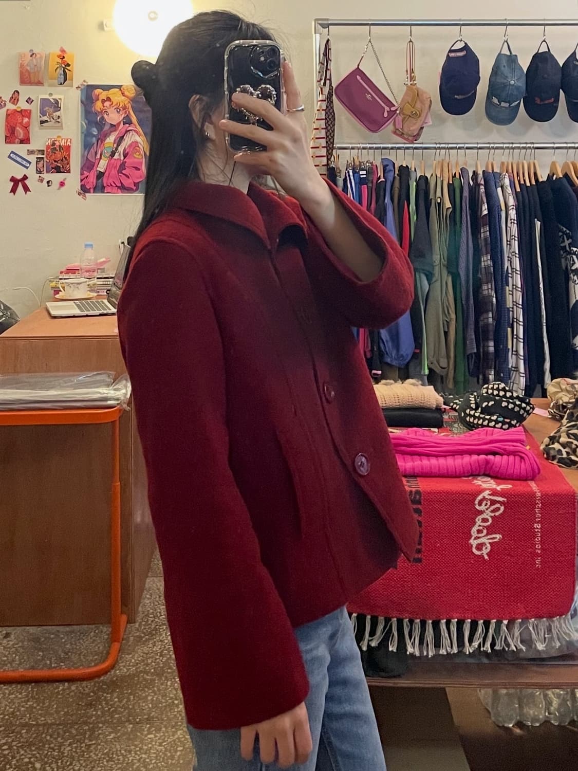 울 숏코트 자켓 [무배] 상품이미지2