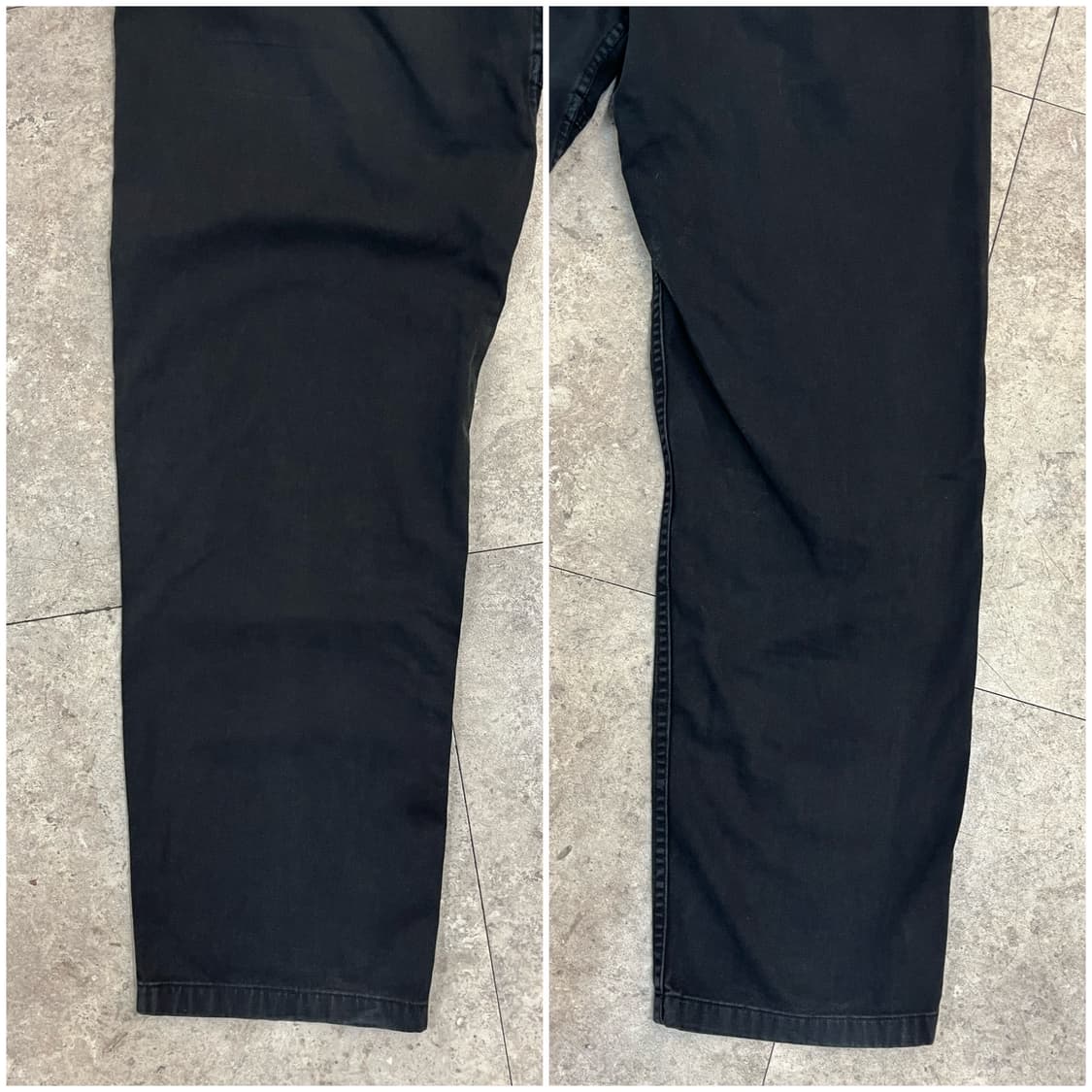그라미치 코튼 팬츠 블랙 L #csz3750 상품이미지8