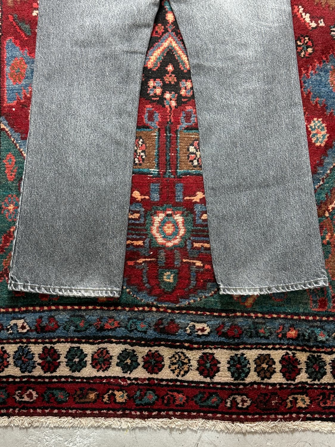 90’s USA Made 리바이스 517 블랙 오렌지탭 부츠컷 상품이미지8