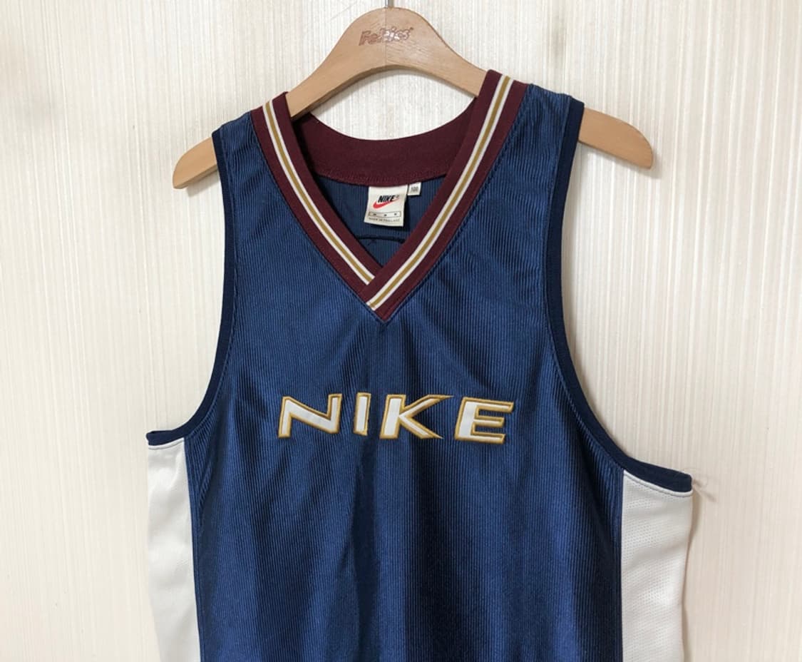 나이키 올드스쿨 90's 나이키바스켓볼 빈티지 슬리브리스져지 M(100) 상품이미지6