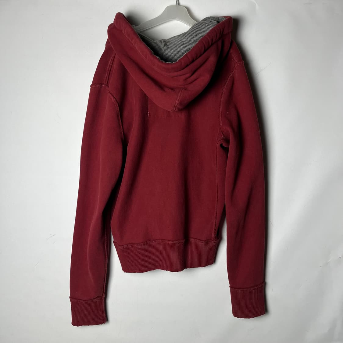 [A&F] 아베크롬비 스펠로고 헤비 후드집업 상품이미지2