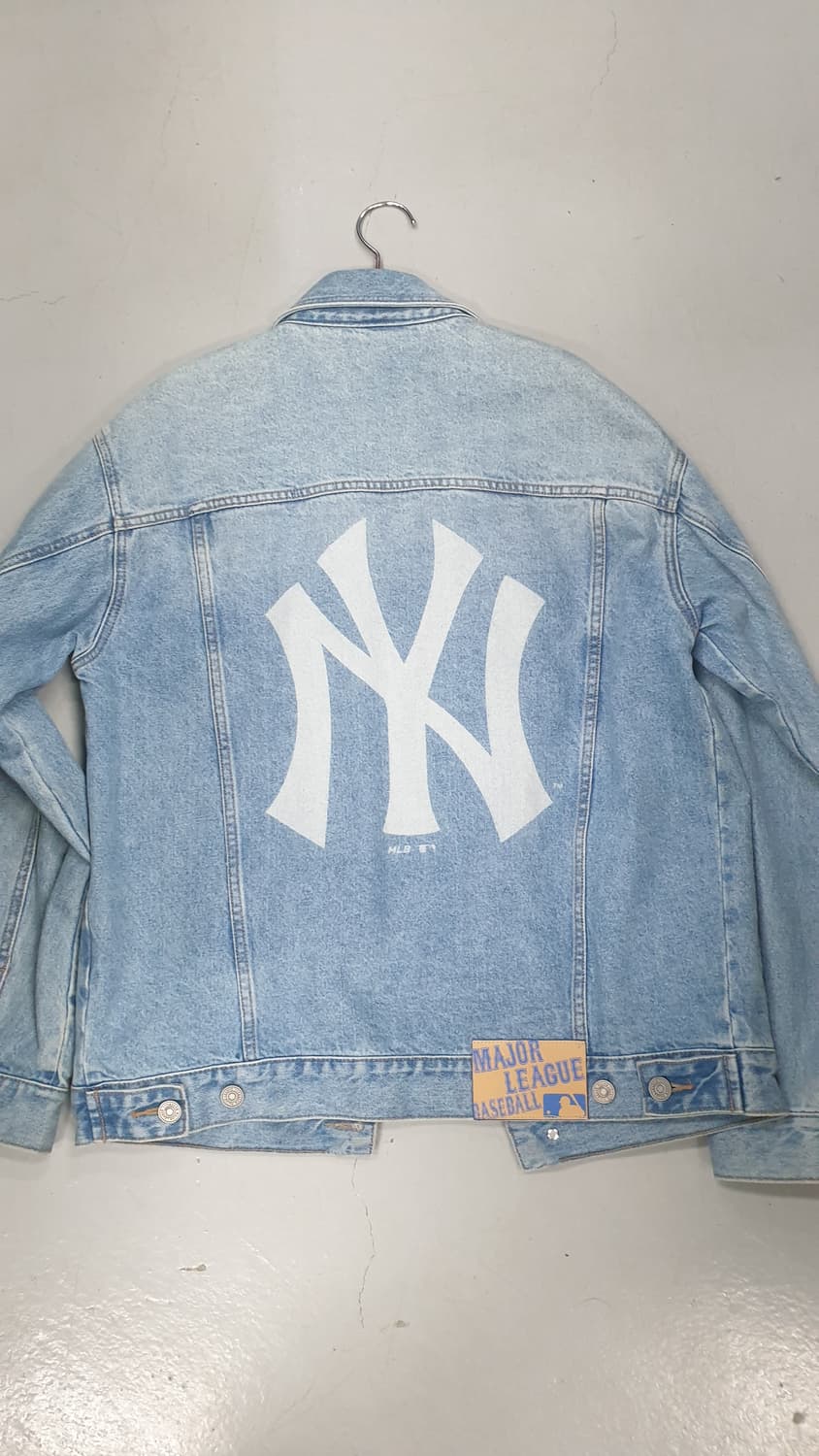 MLB NY 데님 자켓 L(100) 상품이미지1