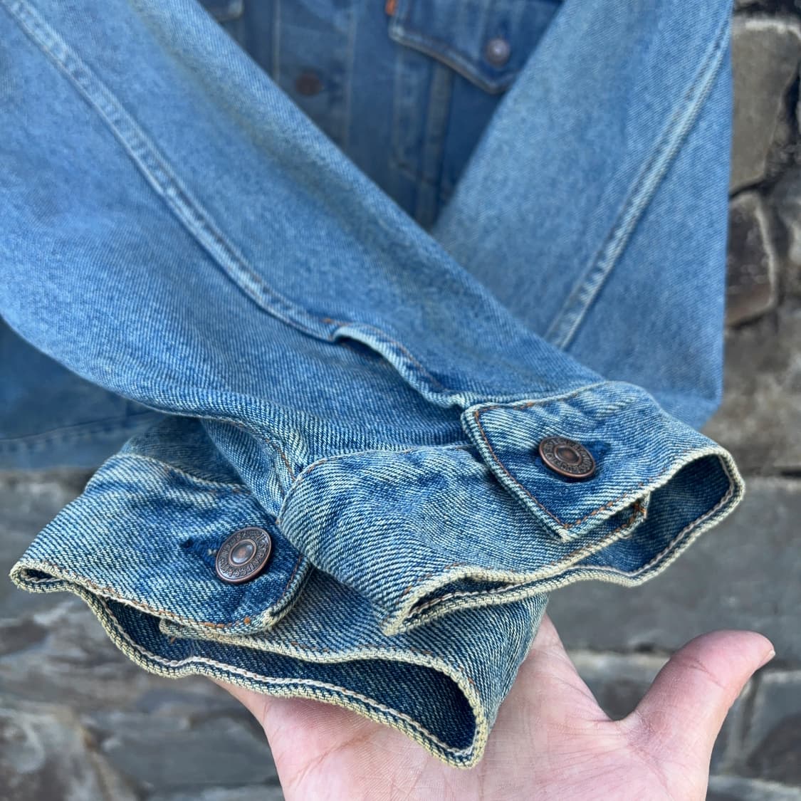 리바이스 75515 레귤러 스탠다드 데님 트러커 자켓 상품이미지4