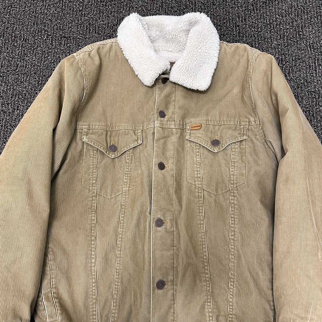 POLO JEANS 폴로 진스 코듀로이 양털자켓 쉐르파 L 상품이미지2